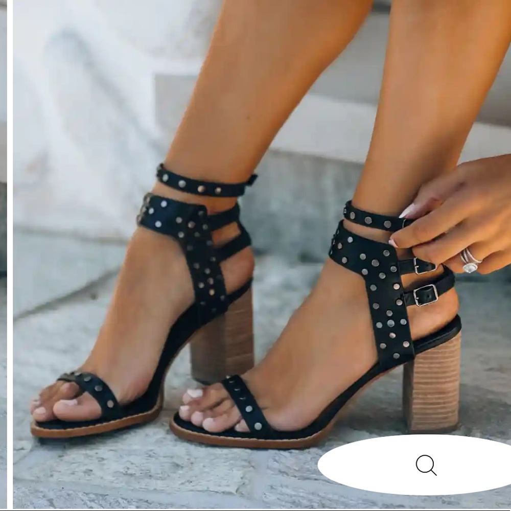 Vici Celeste Studded Heeled Sandal